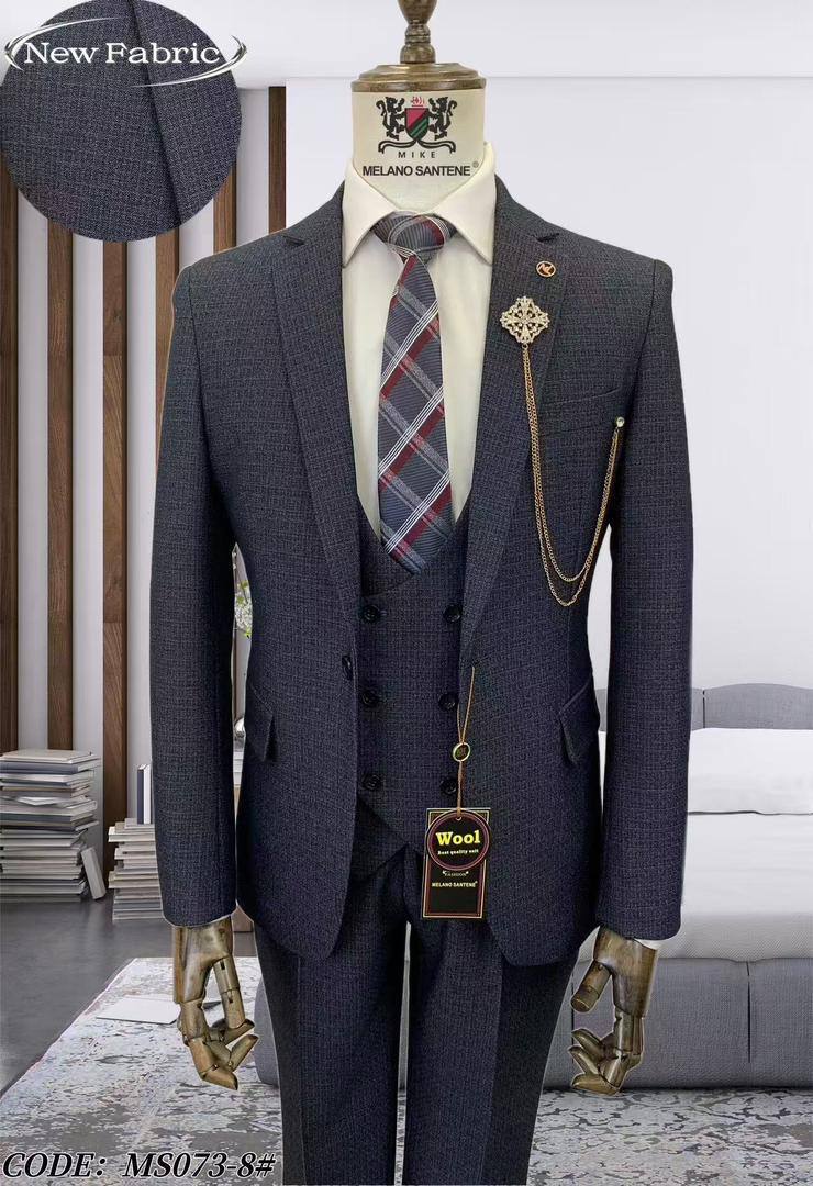 Charcoal 3-piece MELANO-SANTENE suit